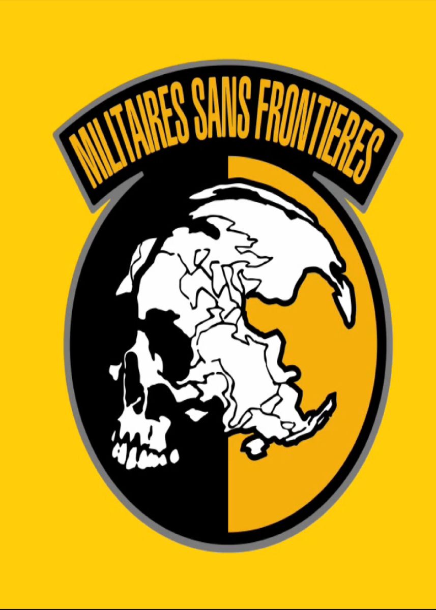 'militaire sans frontières emblème ' Poster by Muller Lionel | Displate