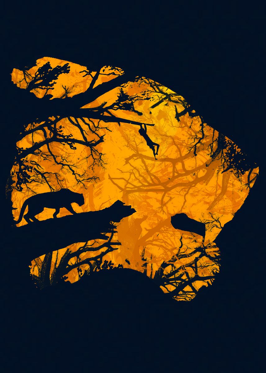 'Bear Cub' Poster, picture, metal print, paint by Fanfreak | Displate