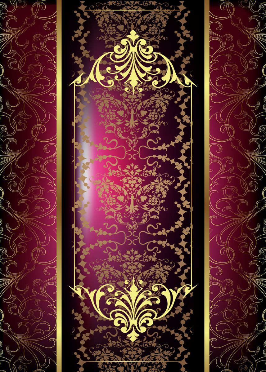 'Vintage Decorative Pattern' Poster by MaNia Creations | Displate