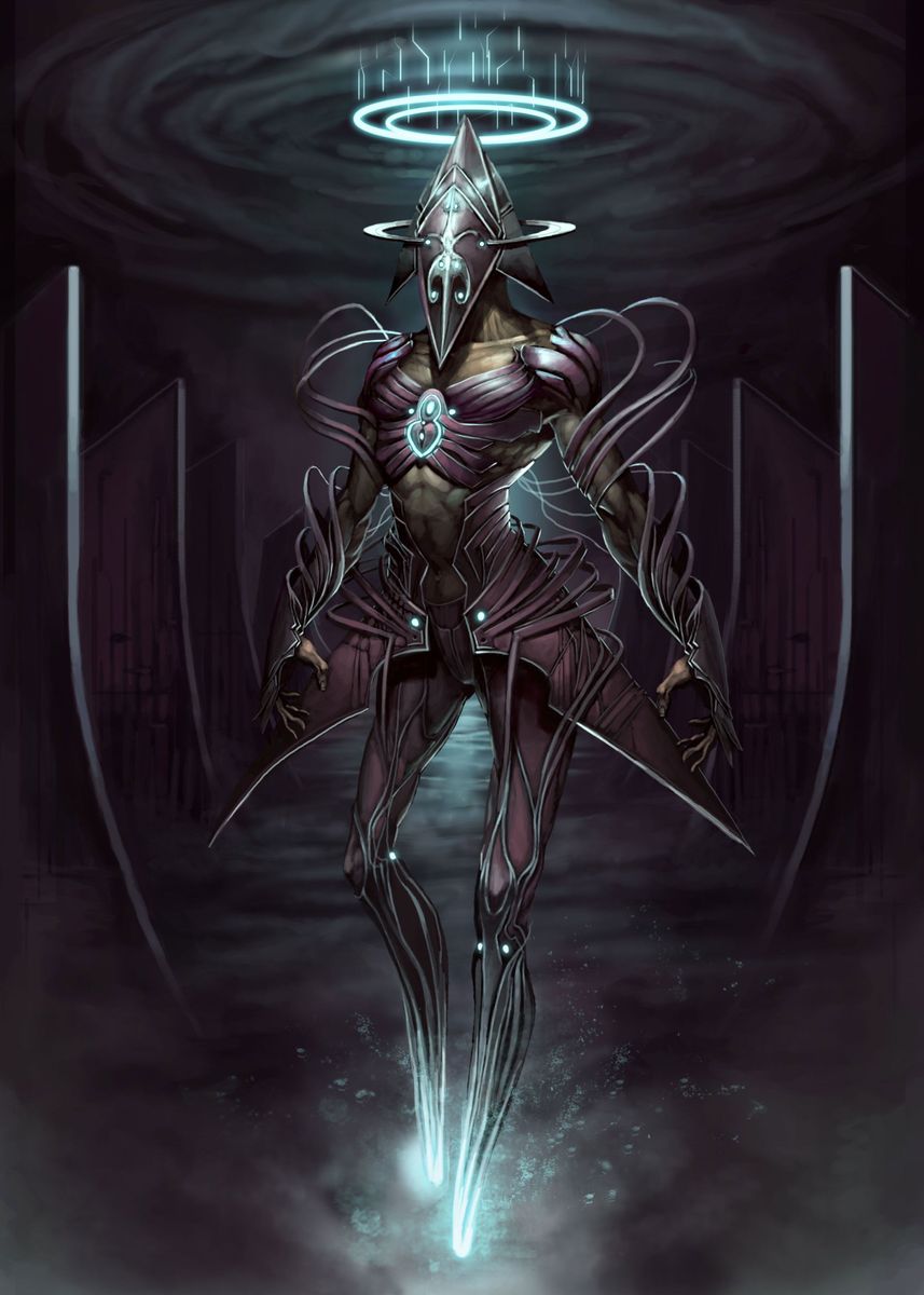 'Hasmed - Angel of Annihilation' Poster, picture, metal print, paint by ...