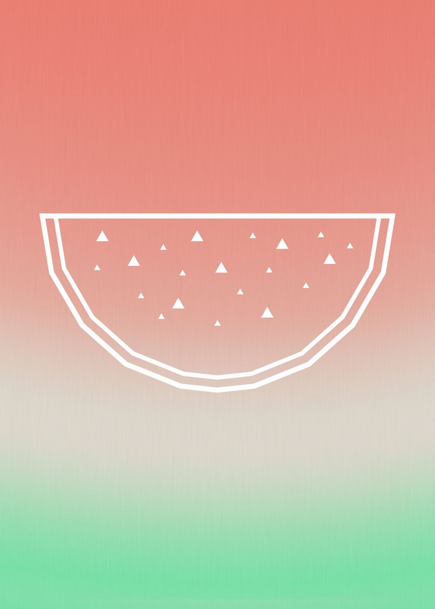 'Watermelon ' Poster by eDrawings 38 | Displate