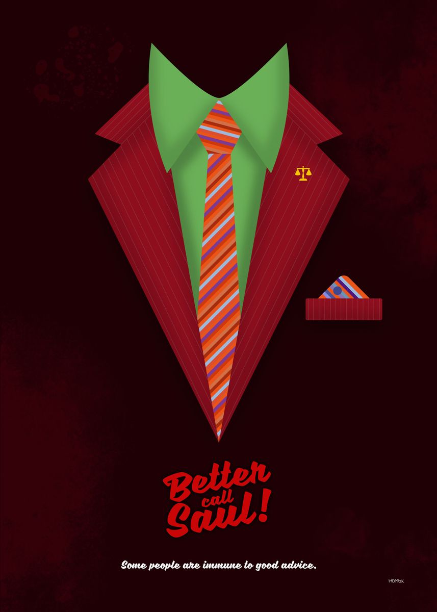 'Better Call Saul - Suit No. #5 - James Morgan 'Jimmy' M ... ' Poster ...