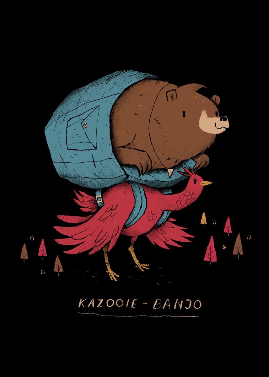 Banjo Kazooie 64 - Banjo Kazooie - Posters and Art Prints