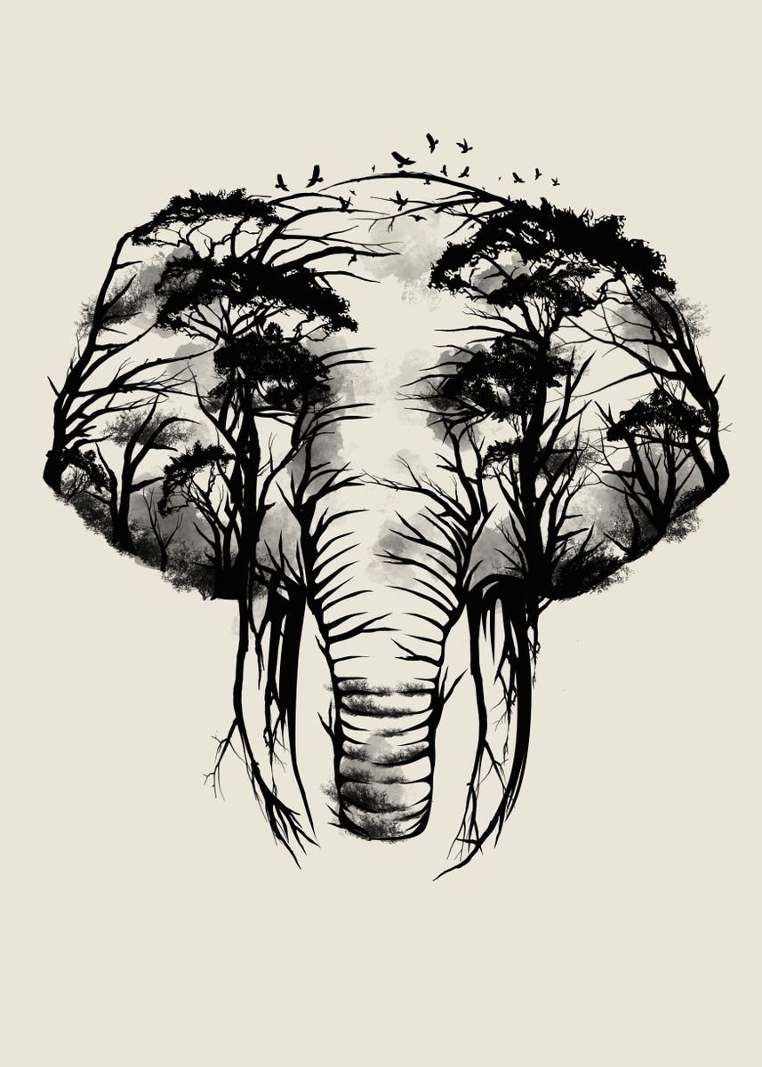 'Wild Safari' Poster, picture, metal print, paint by Dan Fajardo | Displate