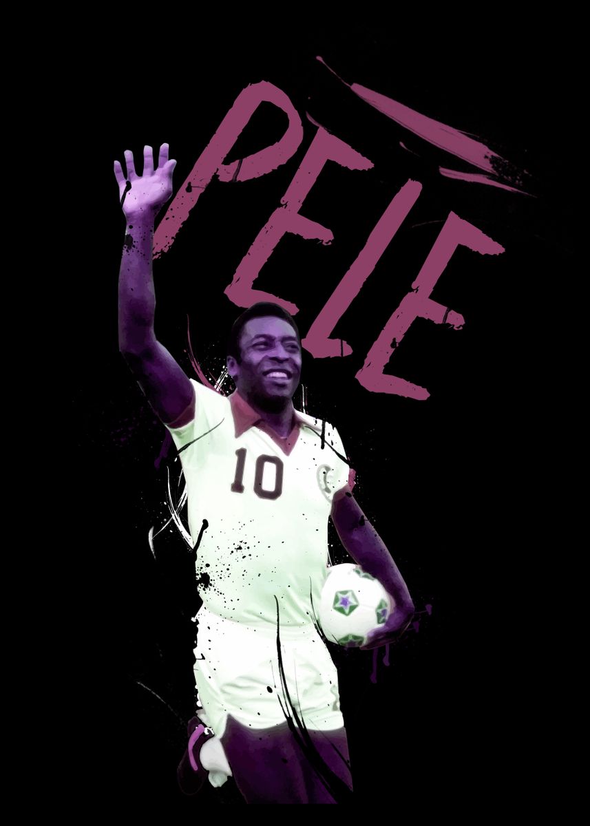 'Pele' Poster by Colo Art | Displate