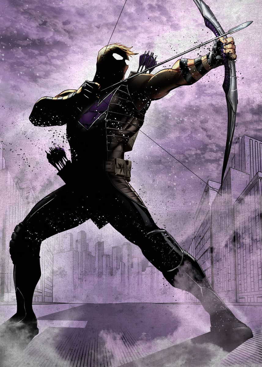 'Hawkeye' Poster by Marvel   | Displate