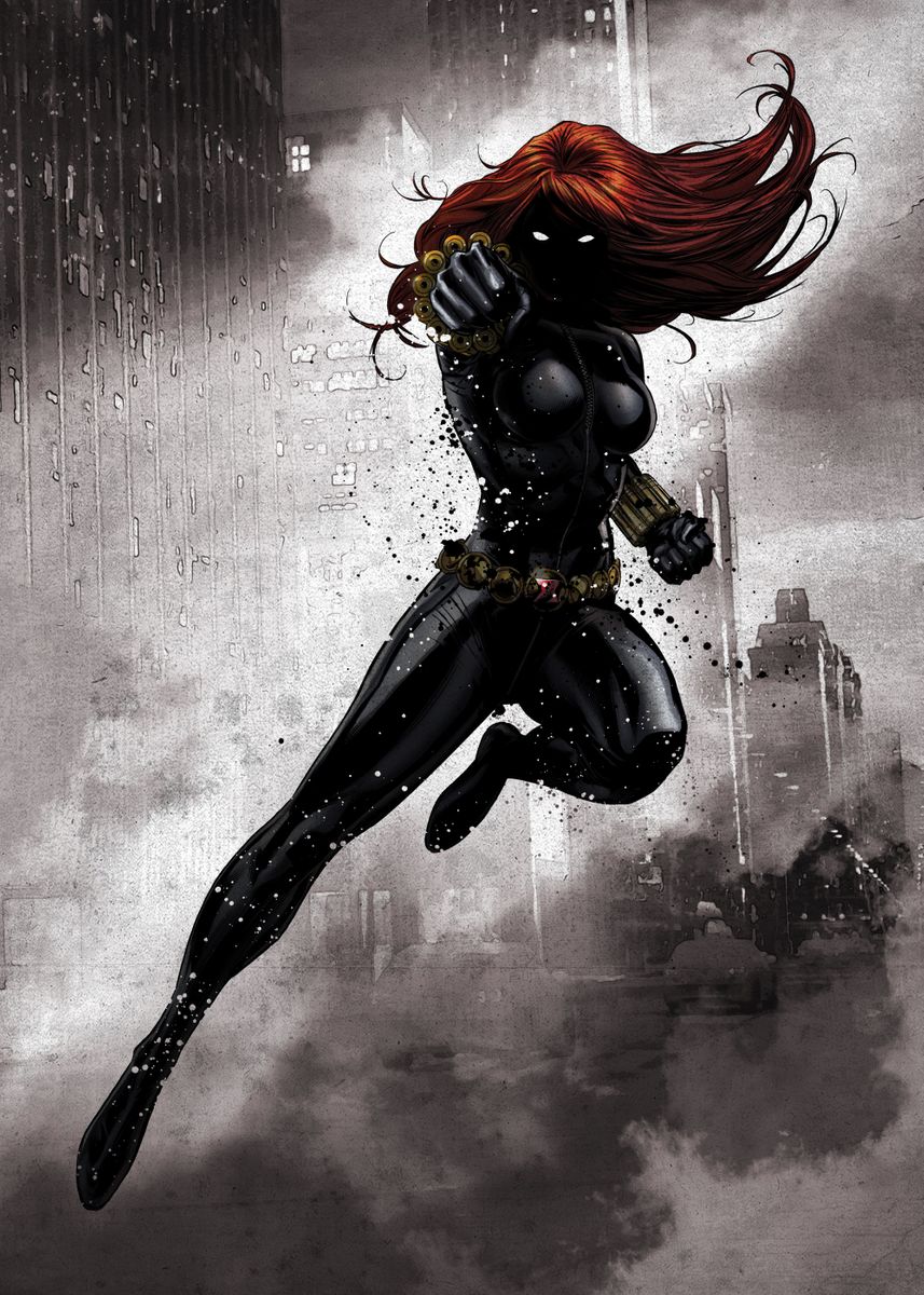 'Black Widow' Poster by Marvel   | Displate