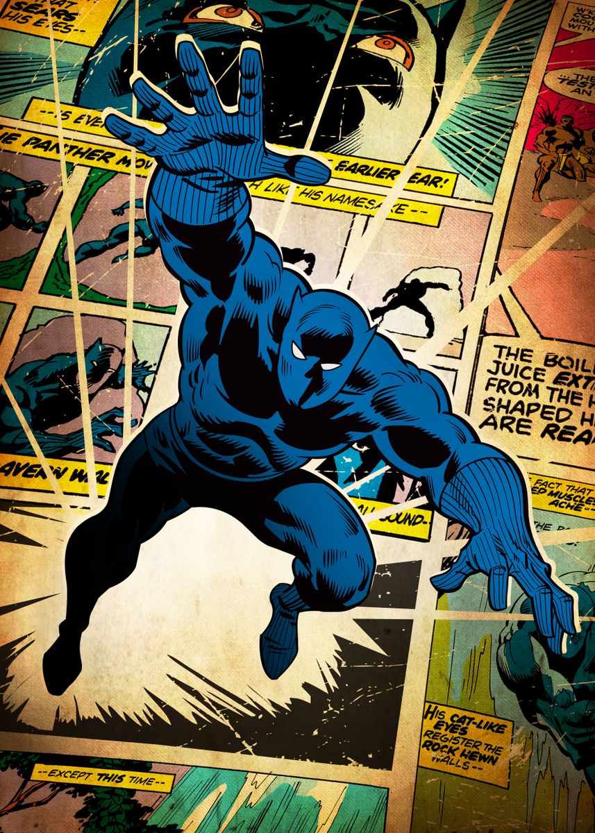 'Black Panther' Poster by Marvel   | Displate