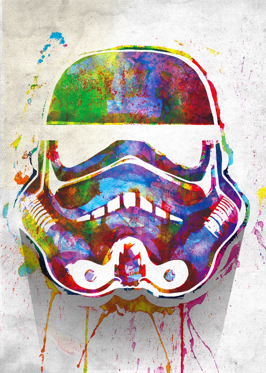 'Splashed' Poster by Star Wars   | Displate