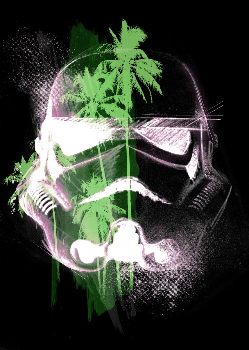 'Tropical' Poster by Star Wars   | Displate