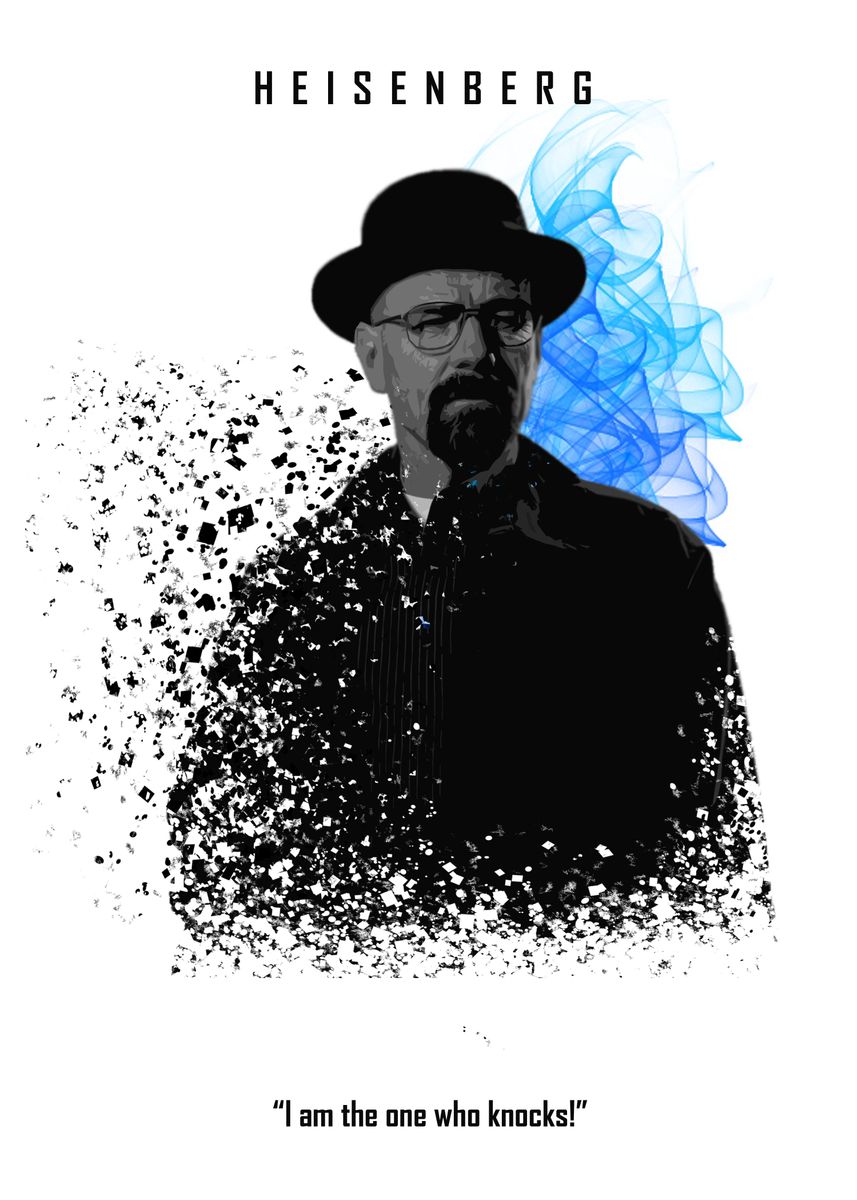 '002 Heisenberg edition' Poster, picture, metal print, paint by Xavier ...