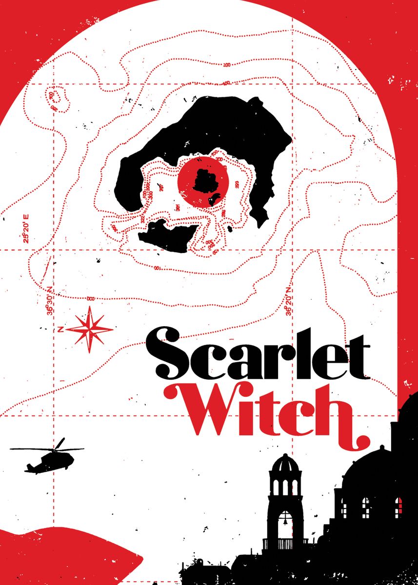 'Scarlet Eye' Poster by Marvel   | Displate