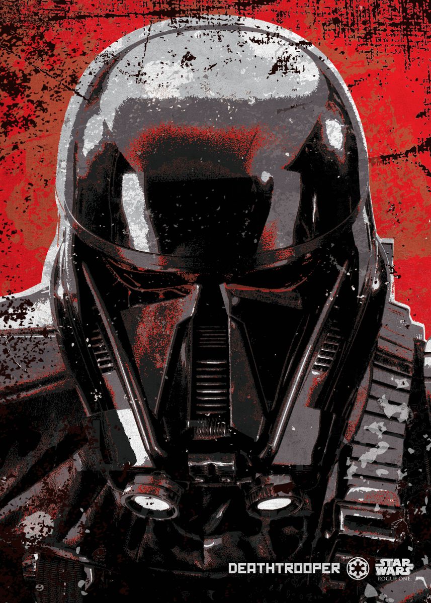 'Death Trooper' Poster by Star Wars   | Displate
