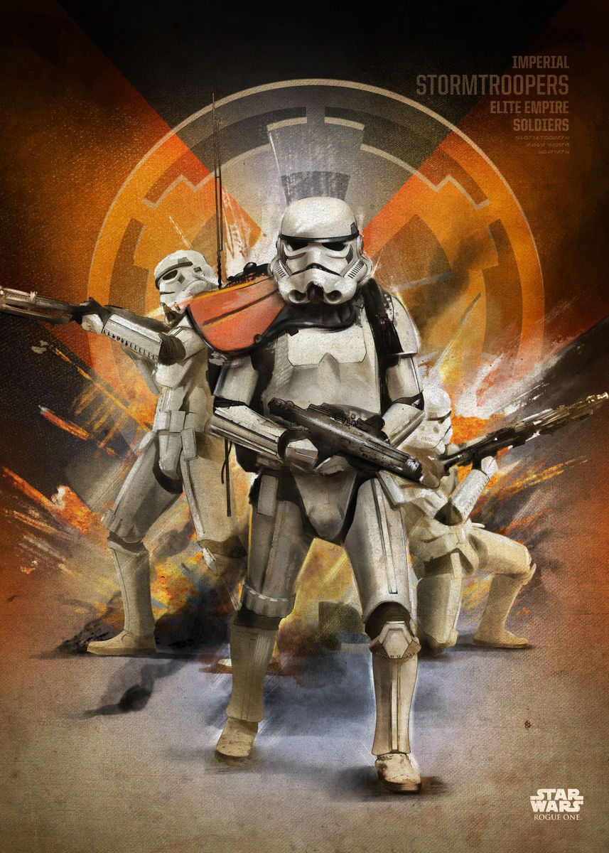 'Stormtroopers' Poster by Star Wars   | Displate
