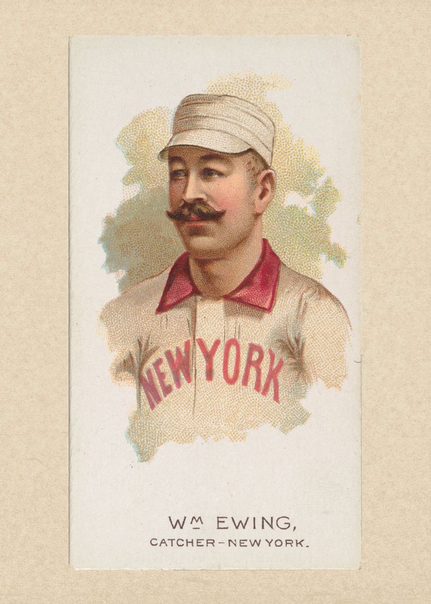 'Adrian 'Cap' Anson, Baseball Player, from World's Champ ' Poster