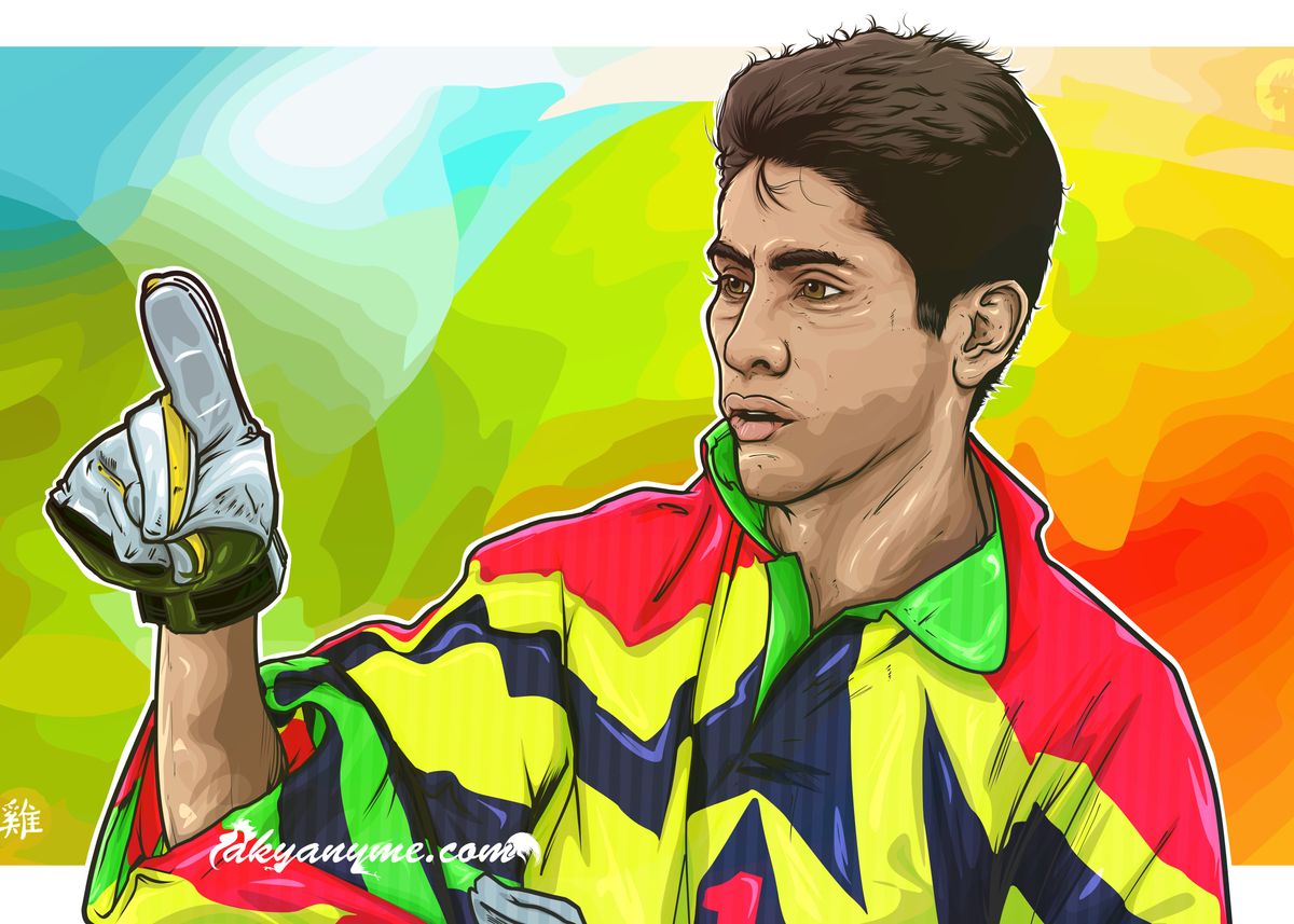 'Brody Campos. La leyenda del futbol mexicano. El guarda ... ' Poster by akyanyme dotcom | Displate