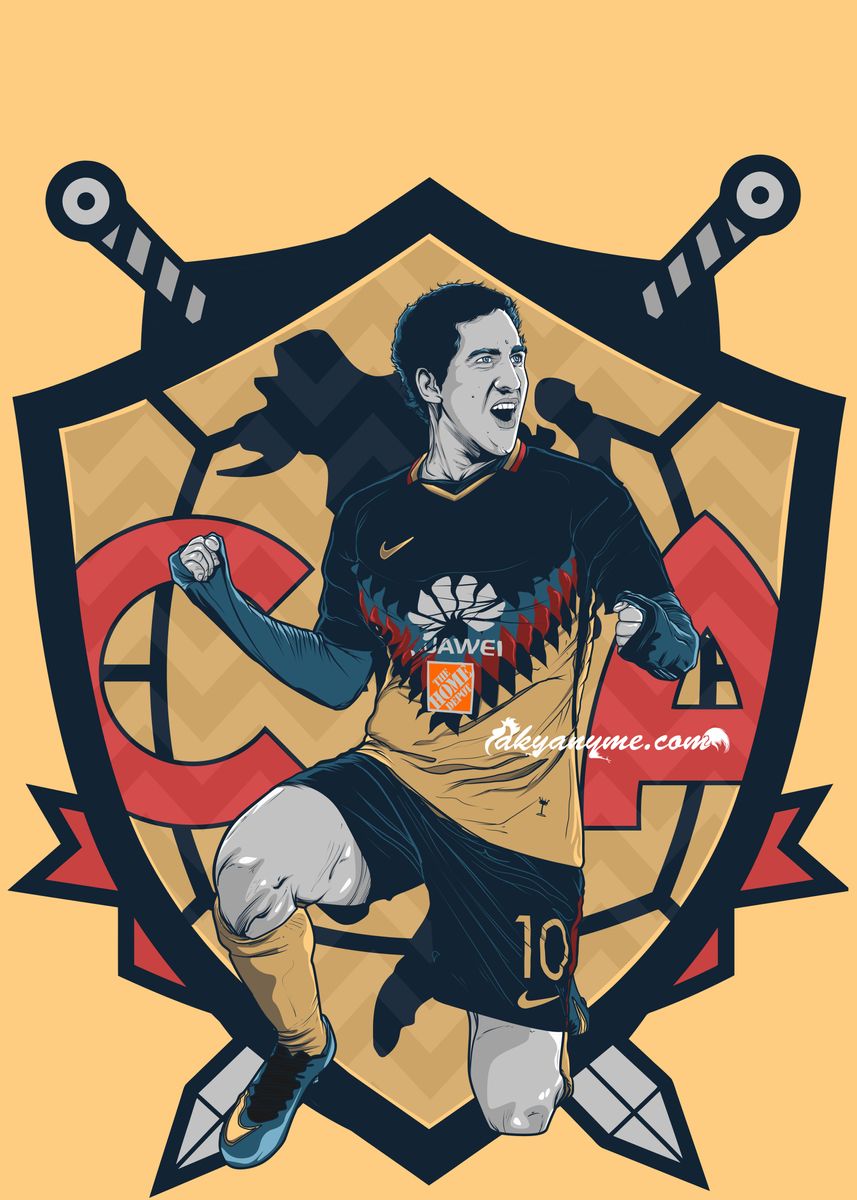 'El nuevo caballero águila. Cecil10' Poster by akyanyme dotcom | Displate