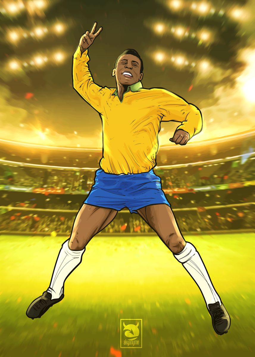 'Deus Brazilian Rei ' Poster by akyanyme dotcom | Displate