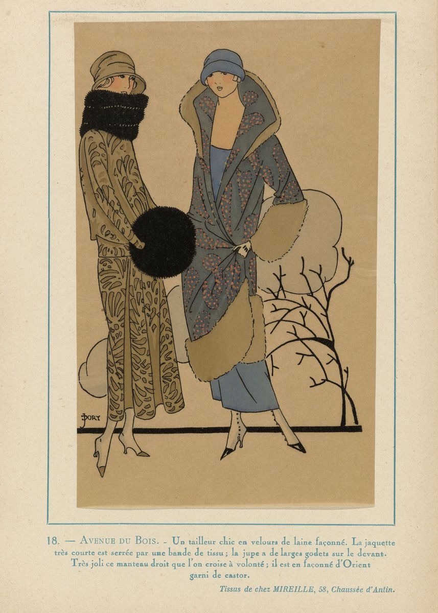 'Vintage Fashion Illustration' Poster, picture, metal print, paint by ...