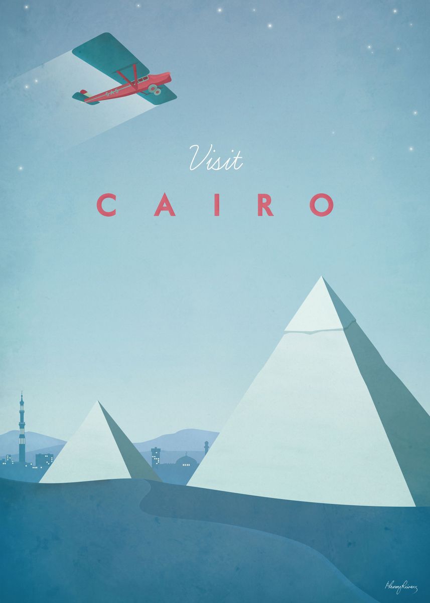 'Cairo' Poster by Henry Rivers | Displate