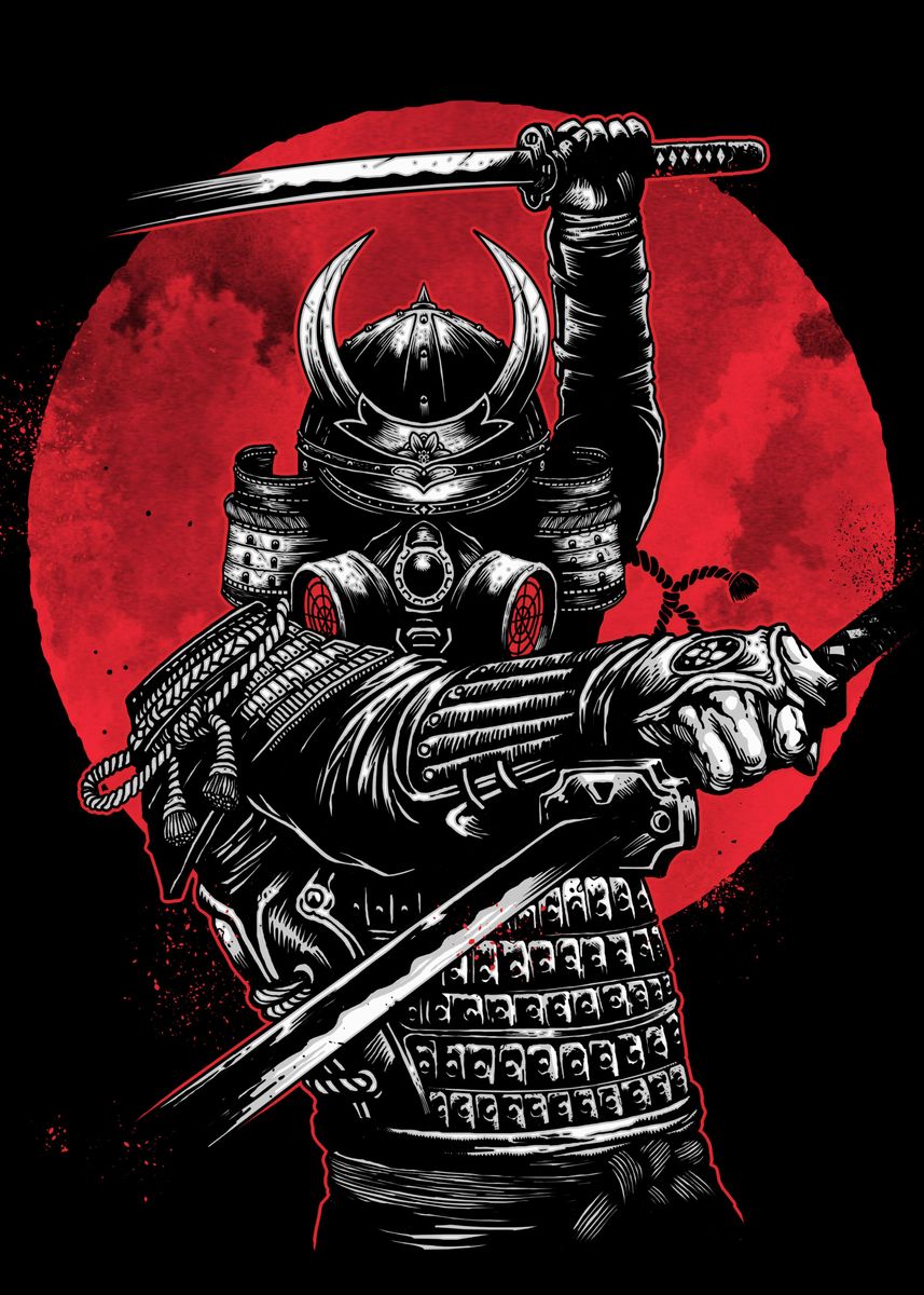 'RONIN' Poster by Morgan Satria | Displate