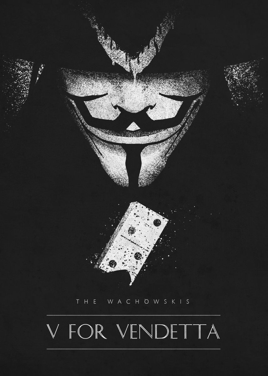 'V for Vendetta' Poster by Retina Creative | Displate
