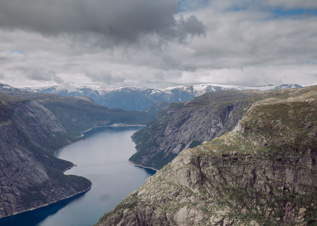 'Hardangerfjord' Poster by Sebastian Cucerca | Displate