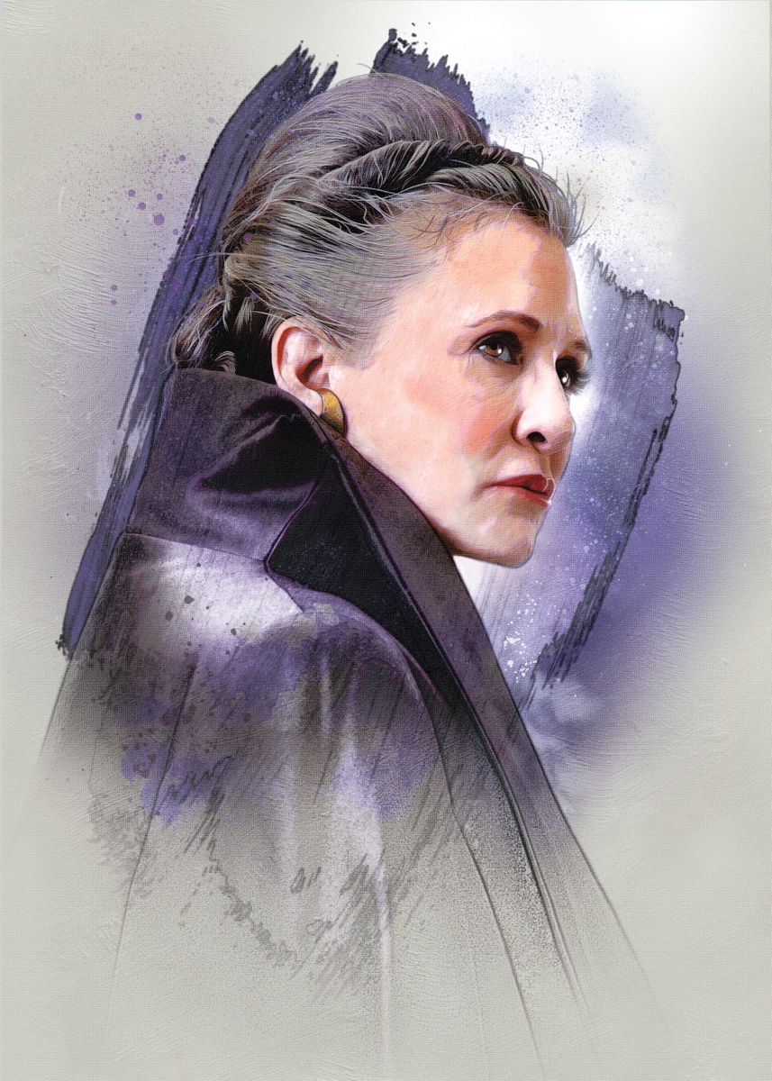 'Leia' Poster by Star Wars   | Displate