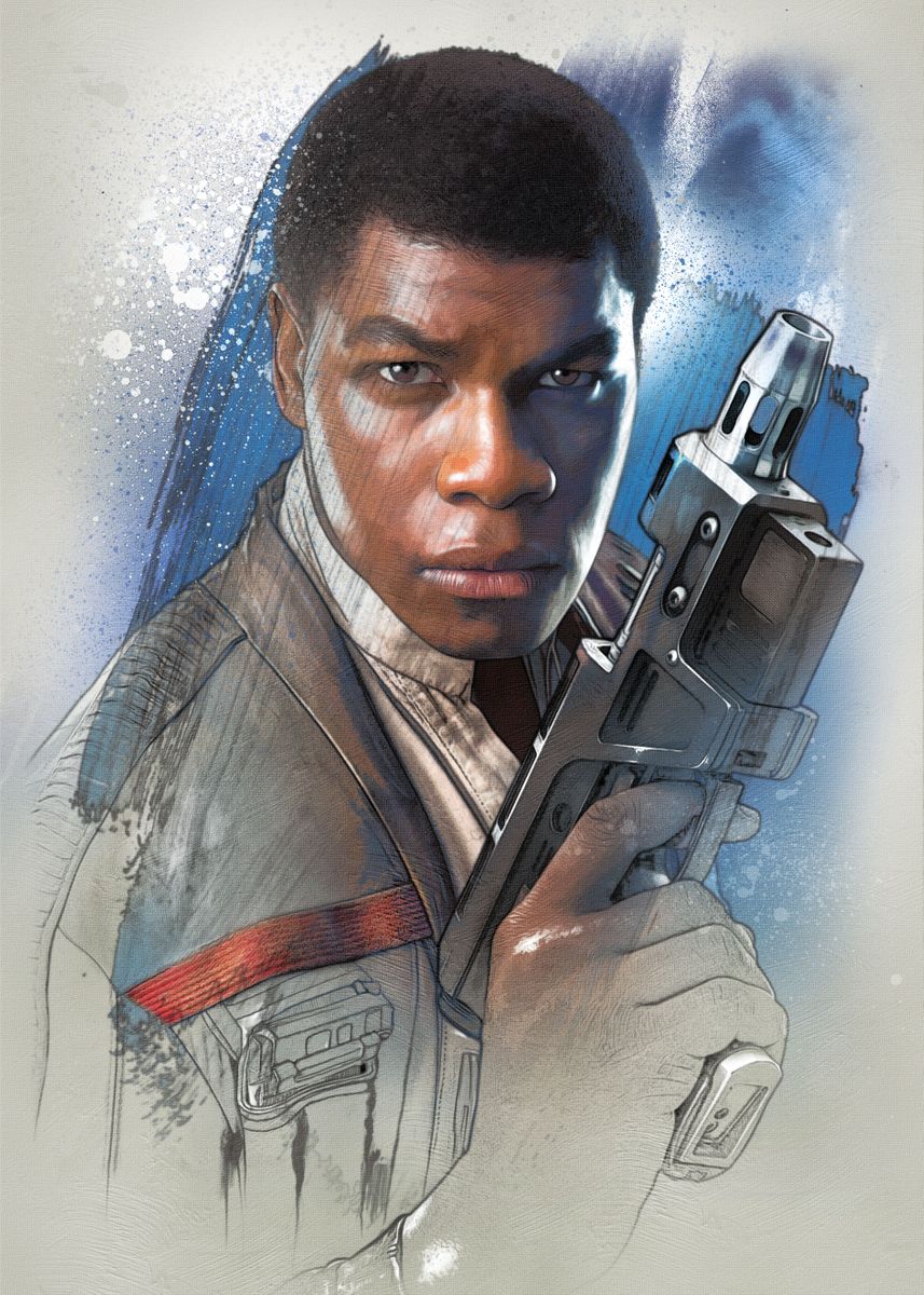 'Finn' Poster by Star Wars   | Displate