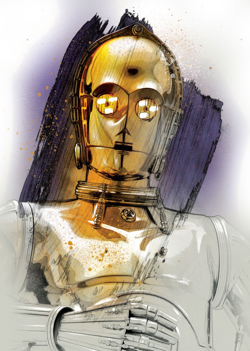 'C-3PO' Poster by Star Wars   | Displate