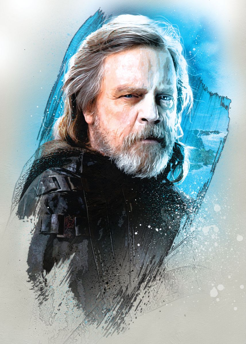 'Luke' Poster by Star Wars   | Displate