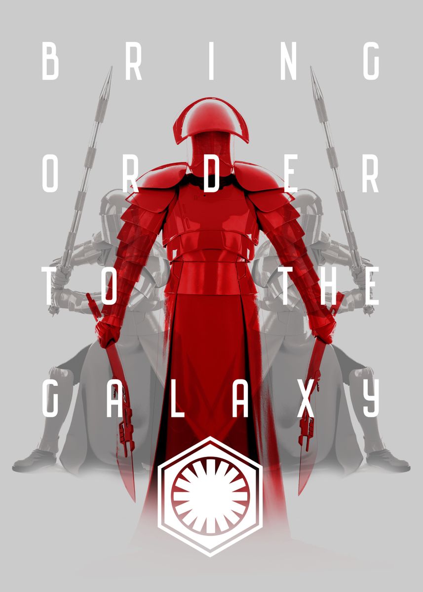 'Elite Praetorian Guard' Poster by Star Wars   | Displate