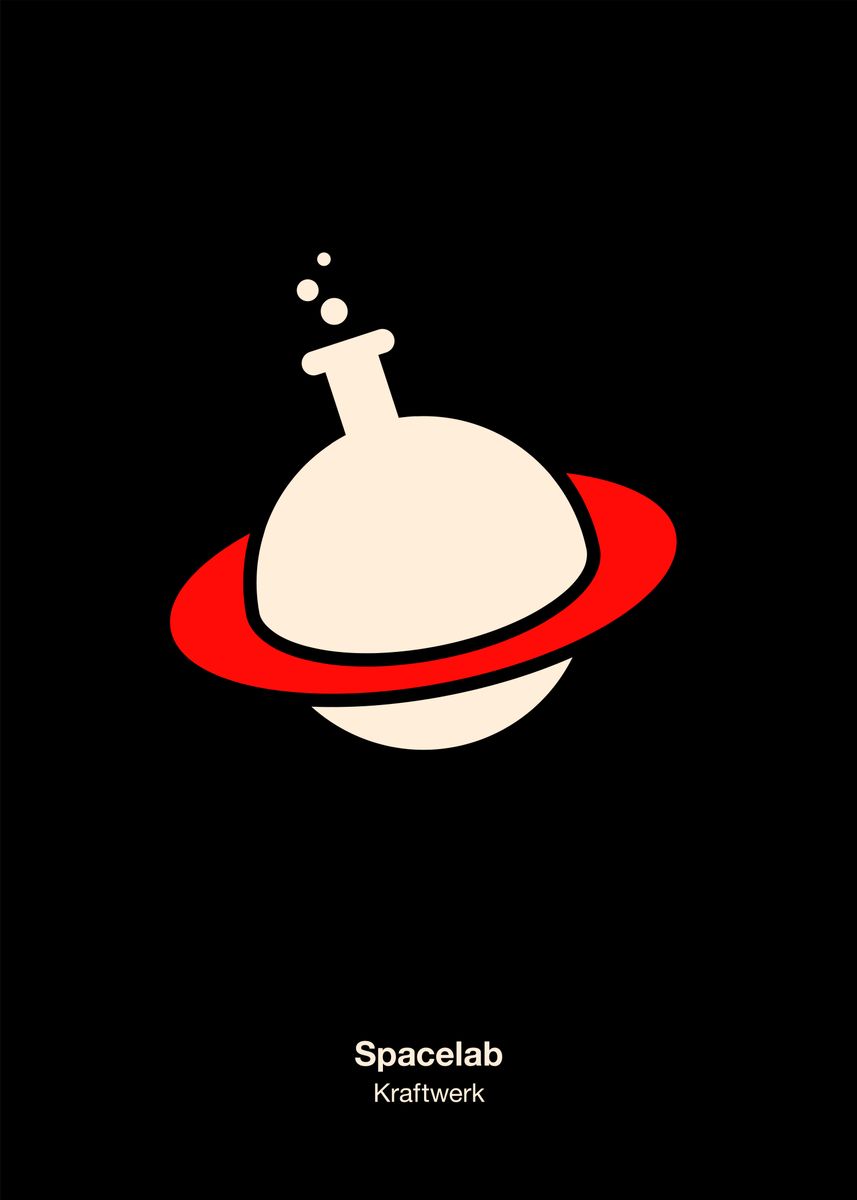 'Spacelab' Poster by Viktor Hertz | Displate
