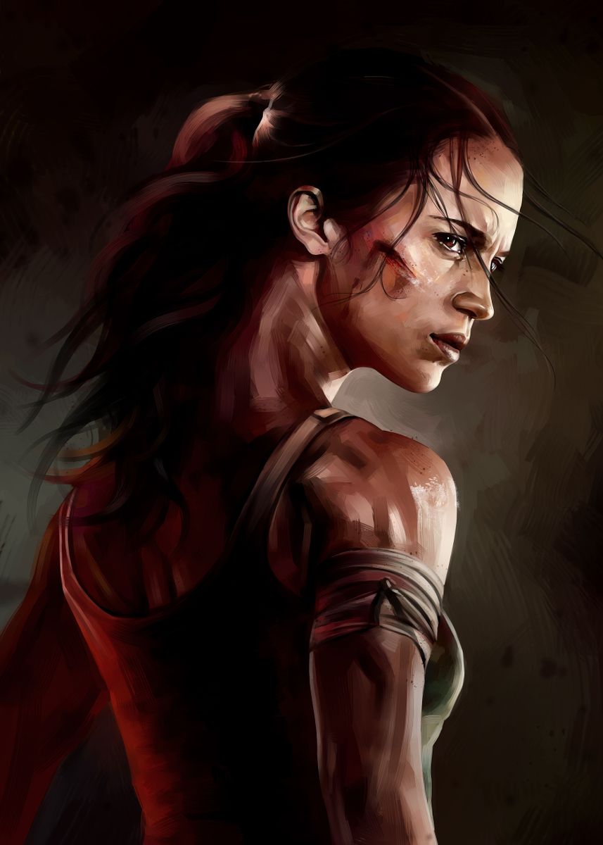 'Tomb Raider' Poster, picture, metal print, paint by Dmitry Belov ...