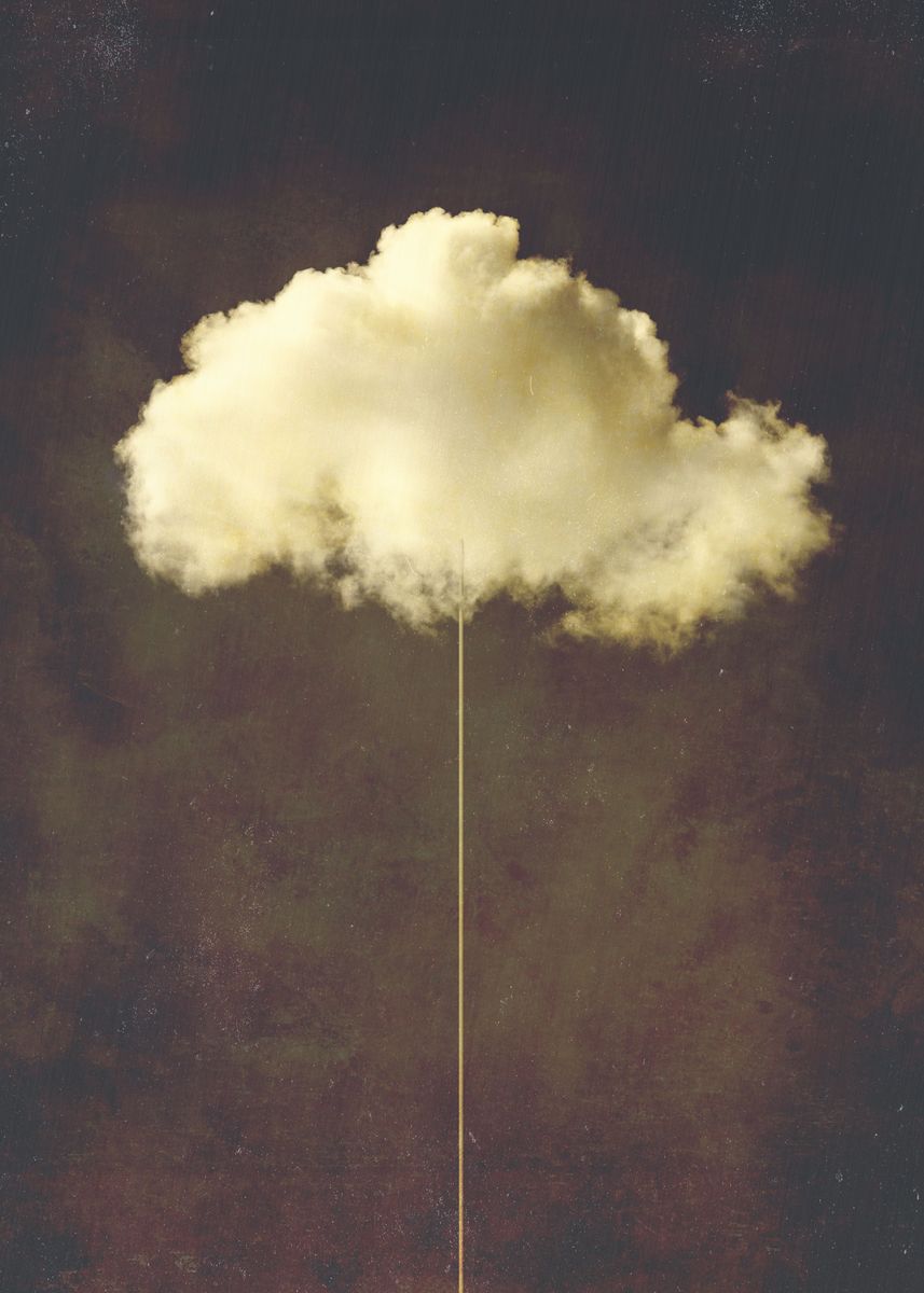 'I´m a cloud stealer' Poster by Ulf Härstedt | Displate
