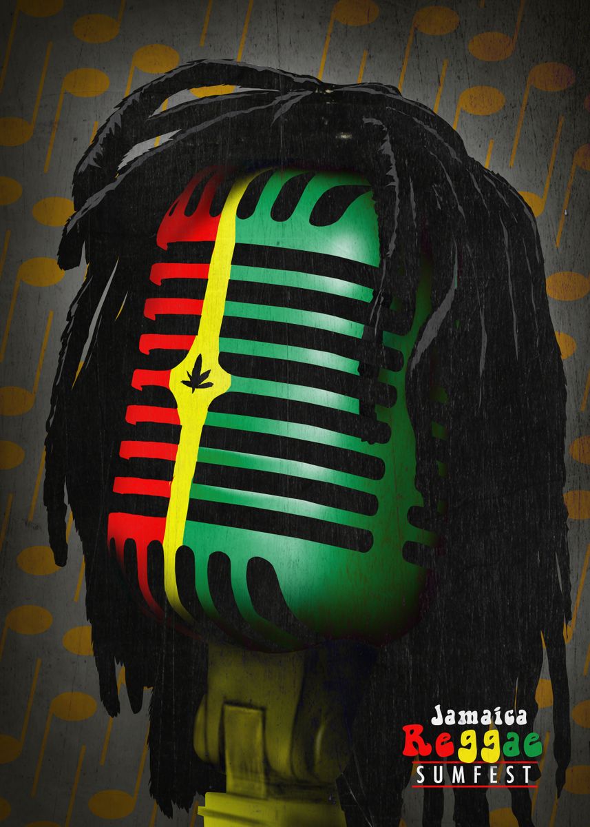 'Reggae Sumfest' Poster by Eden Design | Displate