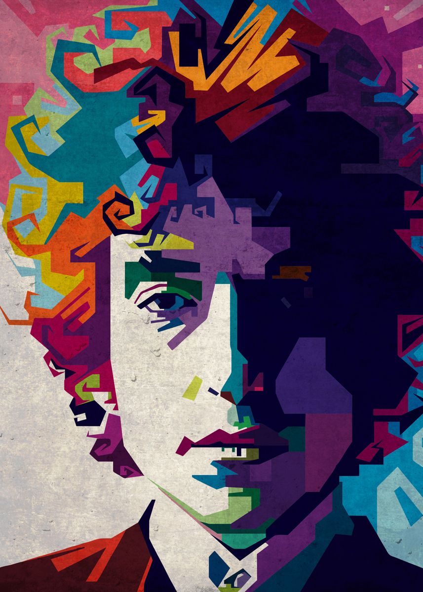 'Bob Dylan' Poster, picture, metal print, paint by Acongraphic Studio ...