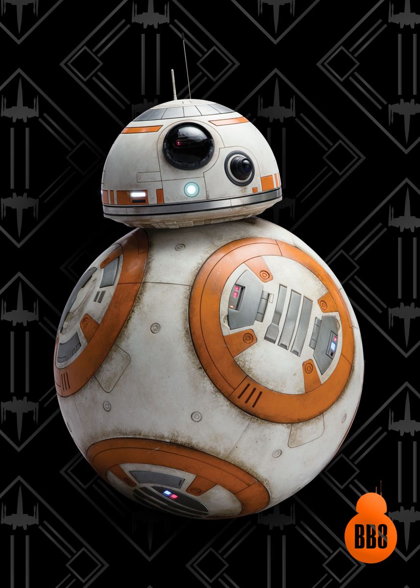 'BB-8 Robot ' Poster by Star Wars   | Displate
