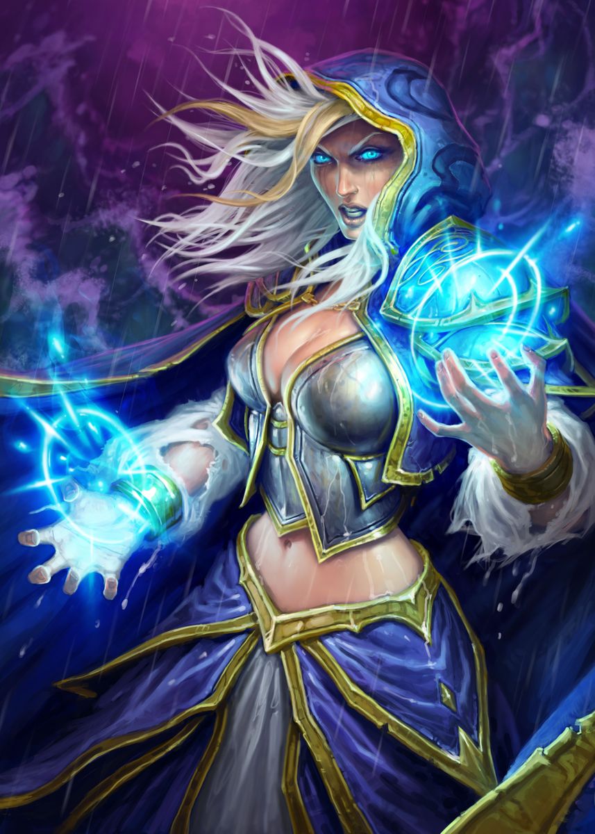 'Jaina Proudmoore' Poster by Blizzard  | Displate