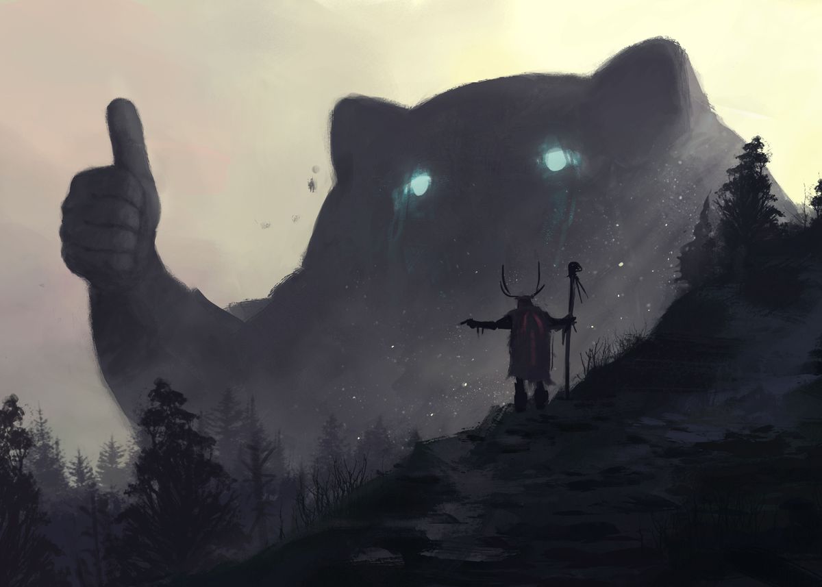 'yo bro is it safe down there? yeah man it's cool' Poster by Tomislav