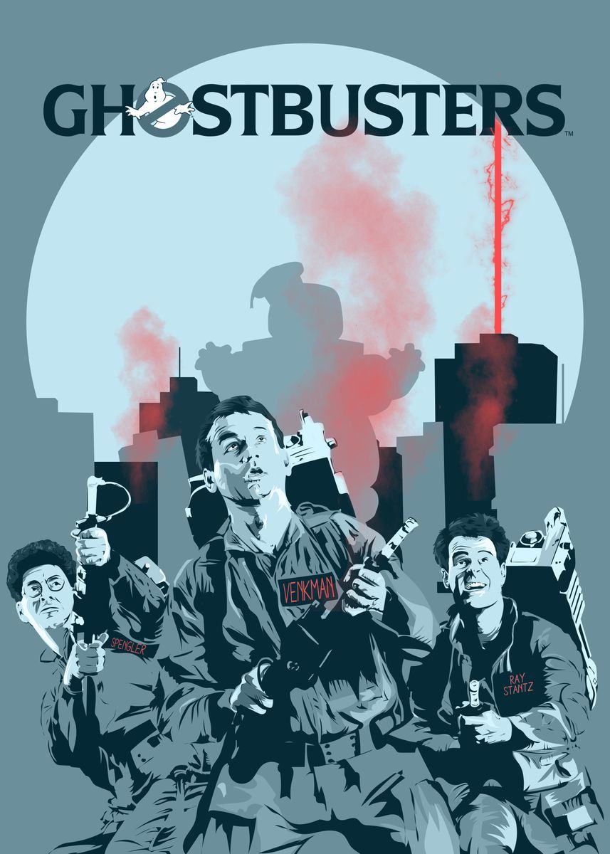 'Ghostbusters ' Poster by Colo Art | Displate