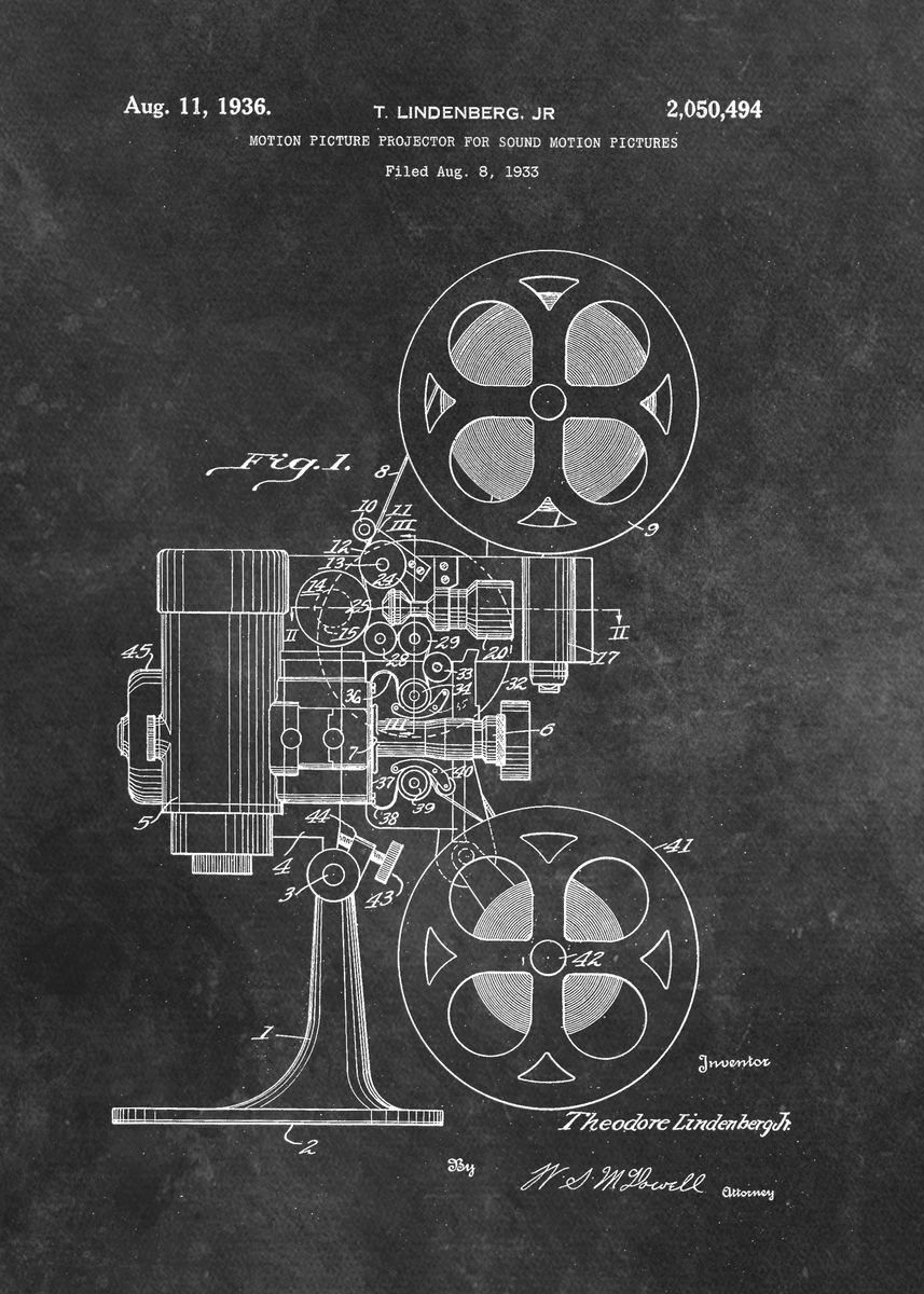 'Lindenberg Motion Picture ' Poster, picture, metal print, paint by ...