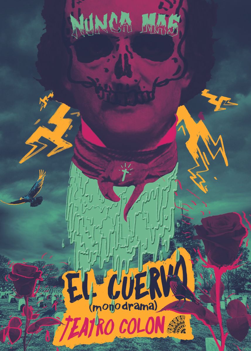 '2# el cuervo' Poster by Mariano Juarez | Displate