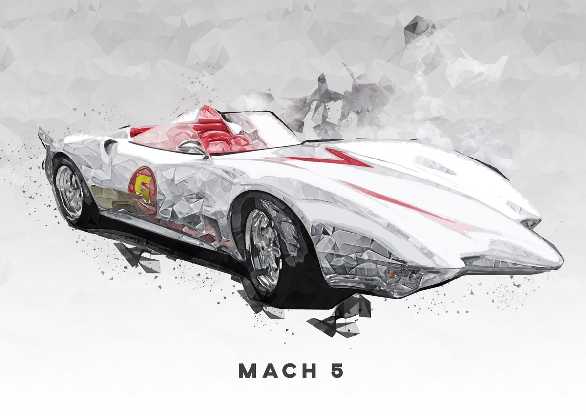 Speed Racer Poster By Benjamin Cremer Displate 3291