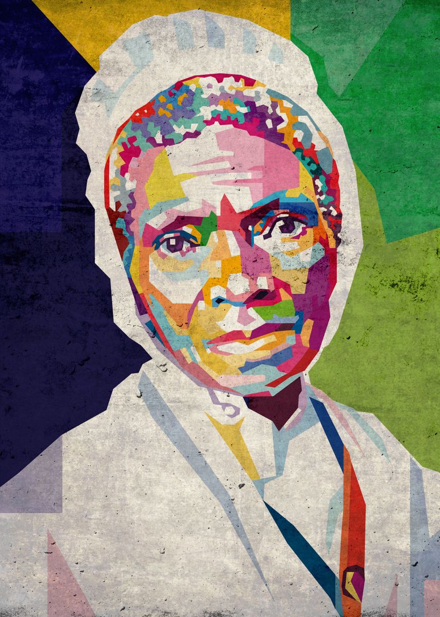 'Sojourner Truth' Poster, picture, metal print, paint by Acongraphic
