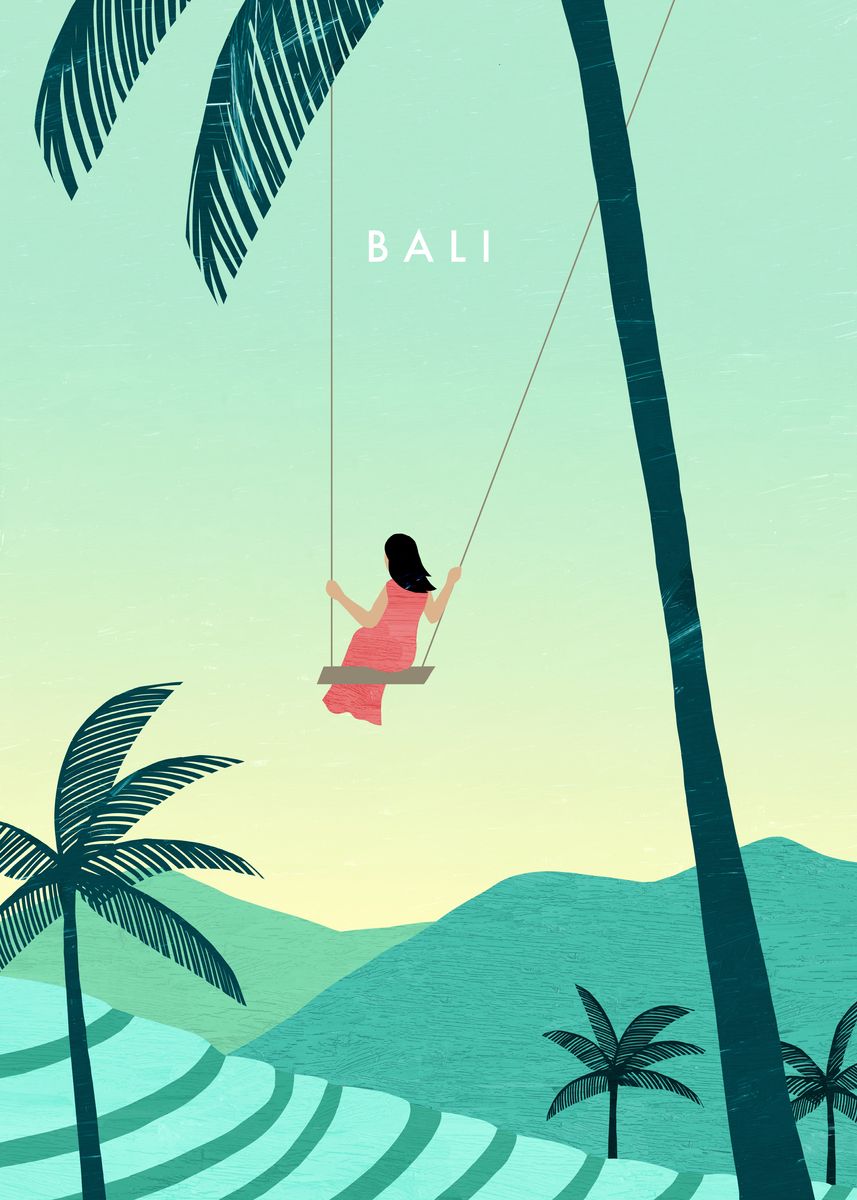 'Bali' Poster by Katinka  Reinke | Displate