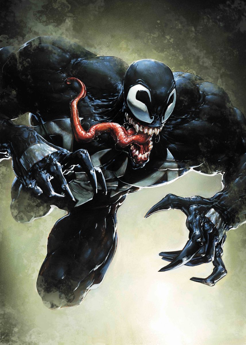 'eddie Brock' Poster, Picture, Metal Print, Paint By Marvel 