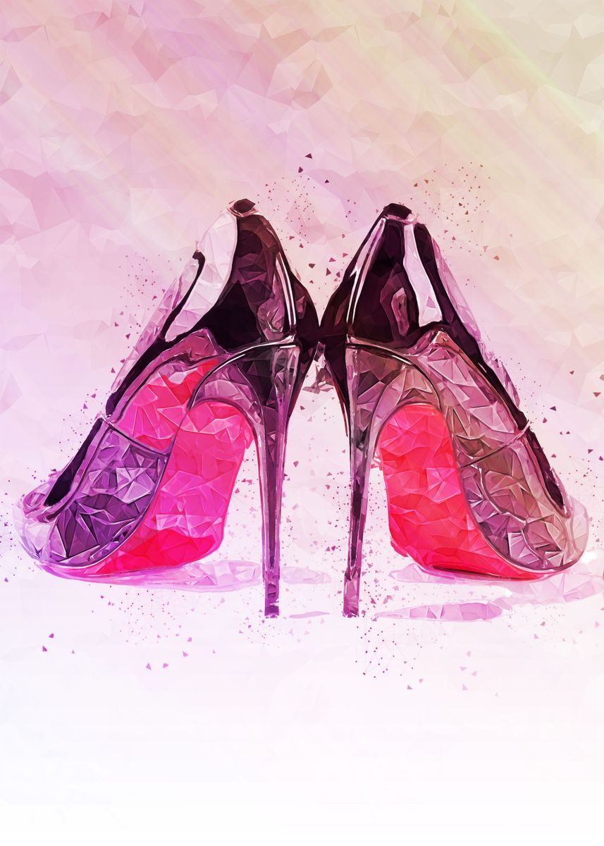 'Louboutin' Poster by Benjamin Cremer | Displate