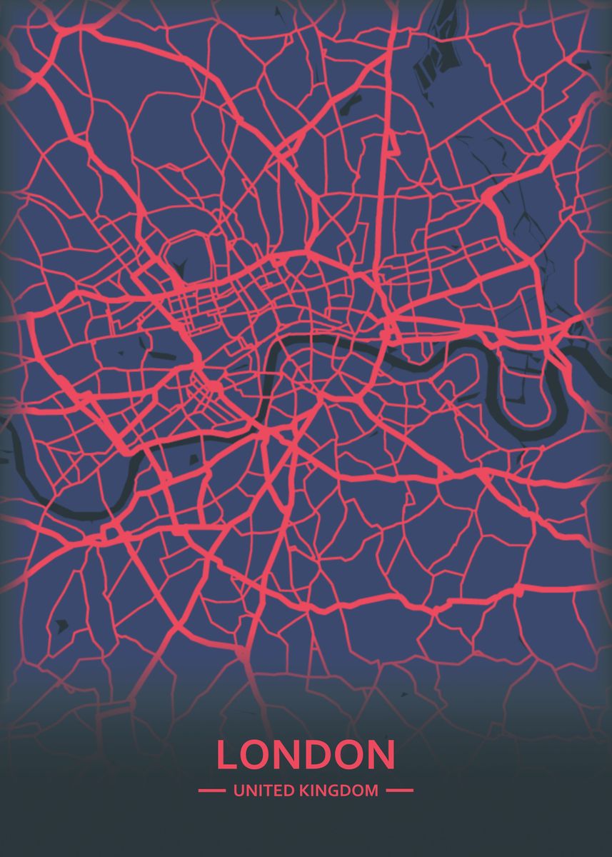 'London' Poster by Alexandros Iosifidis | Displate