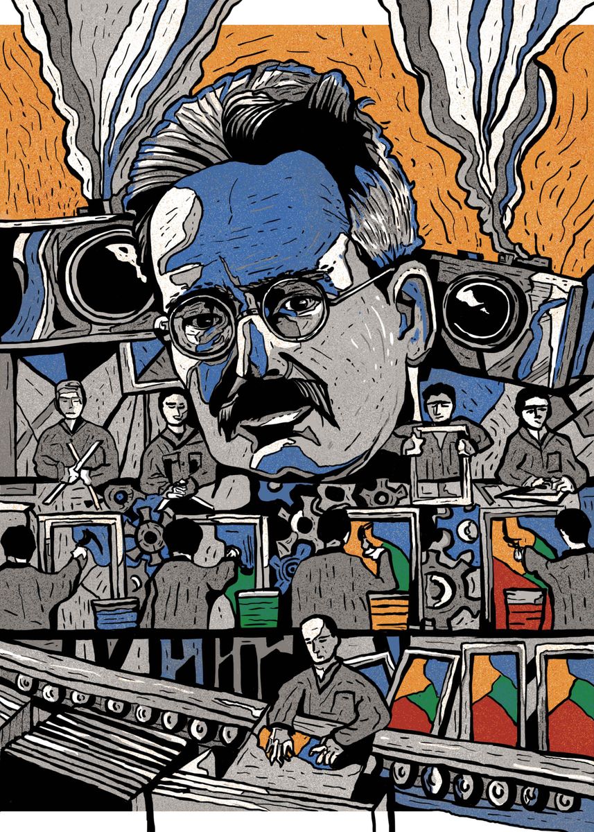 Walter Benjamin print 